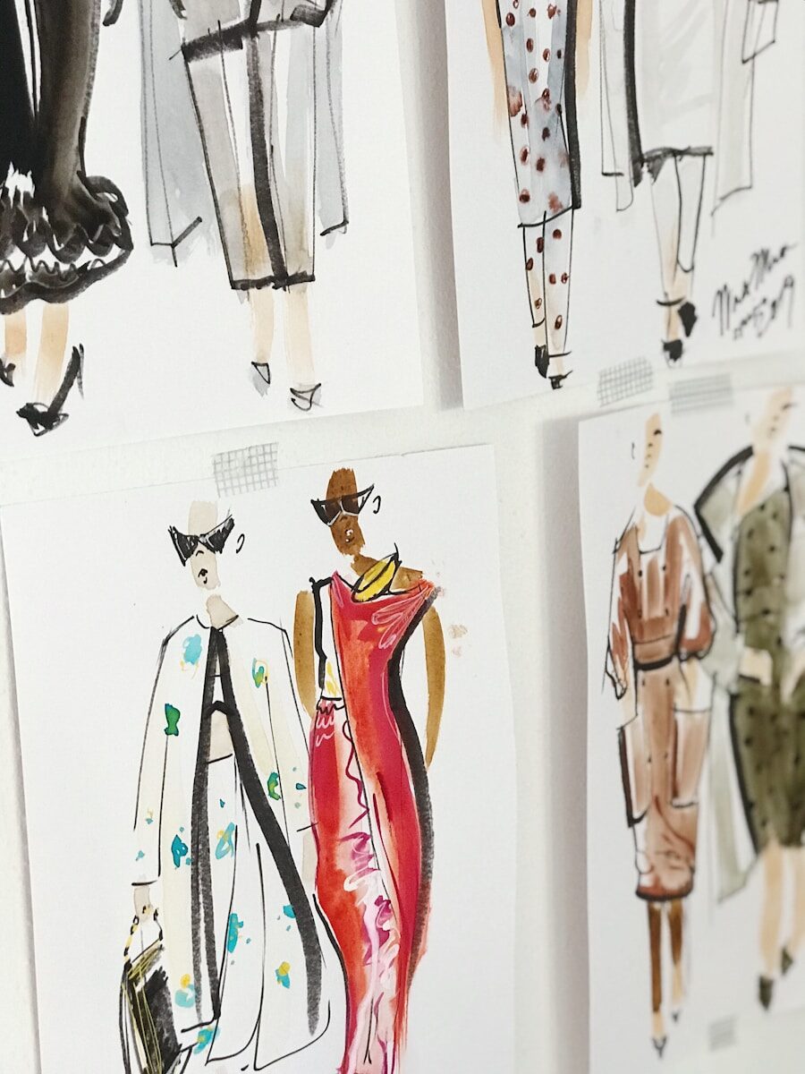 Croquis de mode MUSE Switzerland