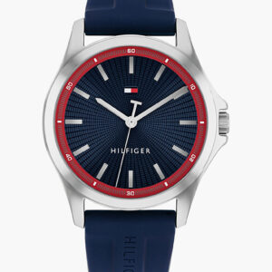 Montre Tommy Hilfiger Sport Cadran Navy, Bracelet Silicone - Produit test
