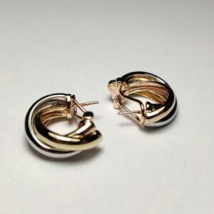Bague bicolore Doré et argenté-Produit test